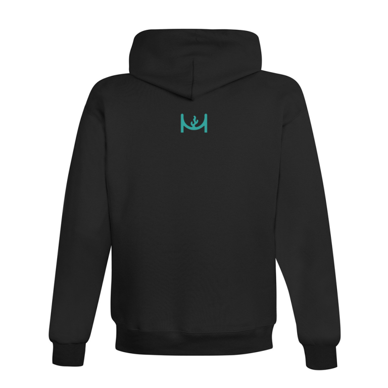 Hoodie Back Black