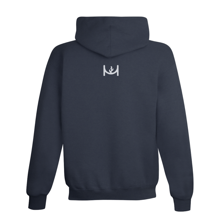 Hoodie Back Navy