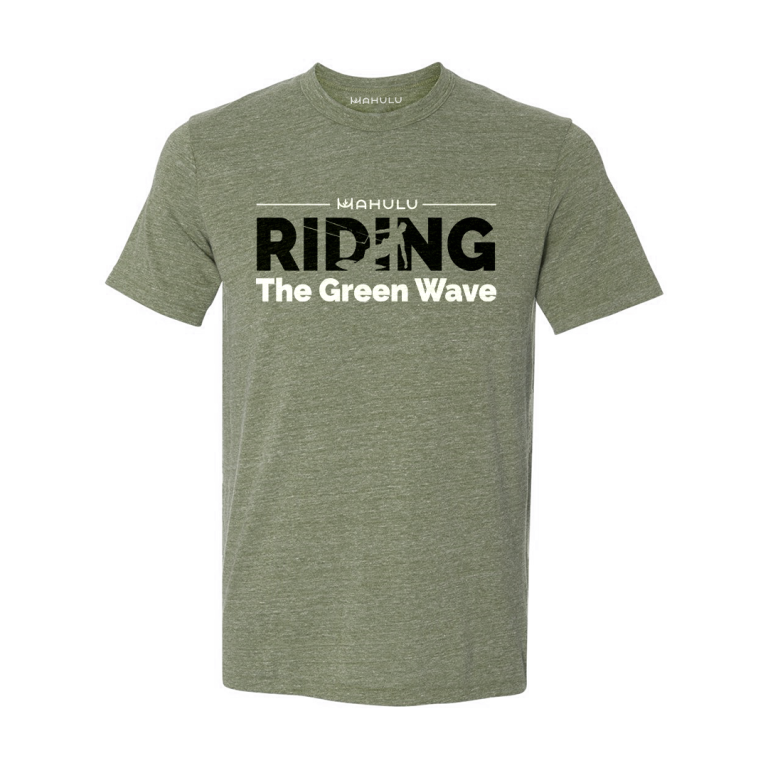 RidingTheGreenWave Army Tr Green